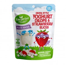 Kiwigarden 凯维果园  希腊酸奶溶豆&草莓干 14克（12个月+适用）【每单限购2件】